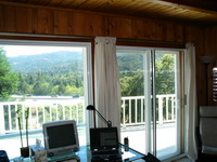 Home office after installing Soundproof Windows