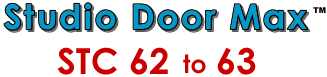 Recording studio and home recording studio doors with high STC values. Recording studio and home recording studio doors with high STC values.