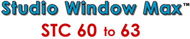 Recording studio and home recording studio windows with high STC values.