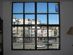 An installed Soundproof Window