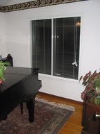 Photo of an installed Soundproof Window.