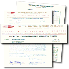 Soundproof Windows Lab Tests